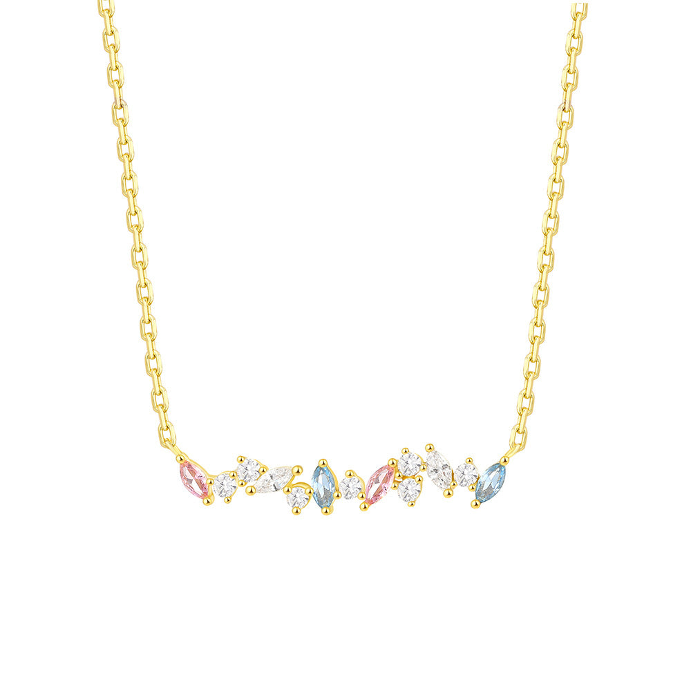 Necklace with Colorful Cubic Zirconia – image 6