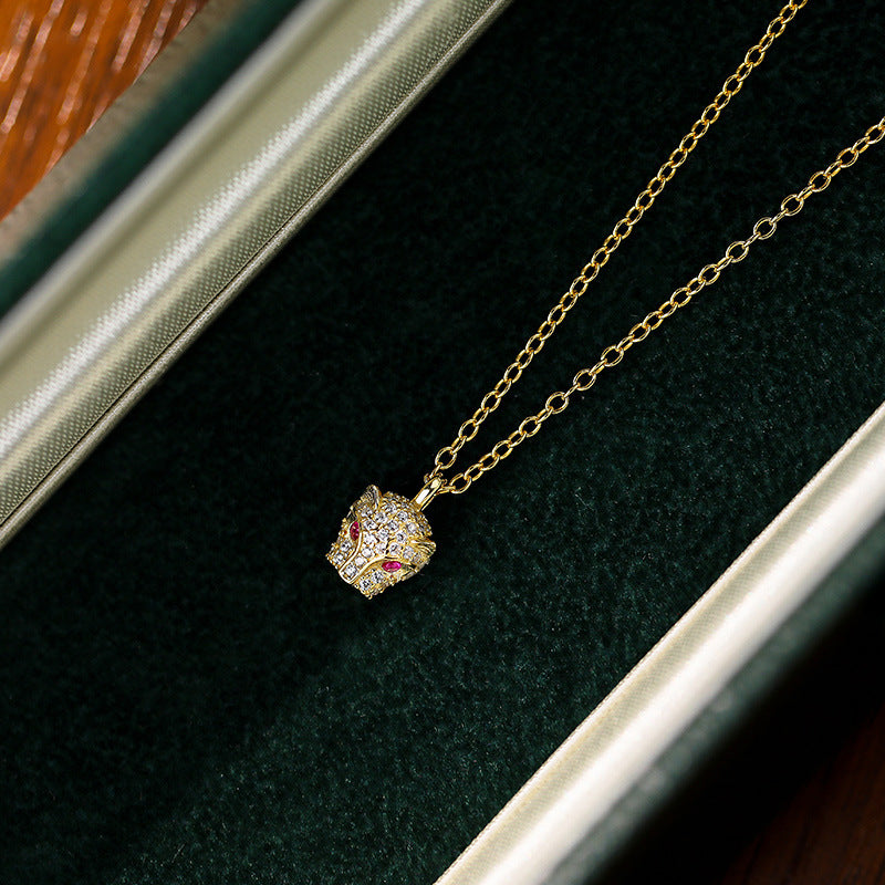 Micro-Set Zirconia Necklace YCN530 – wholesale silver necklaces