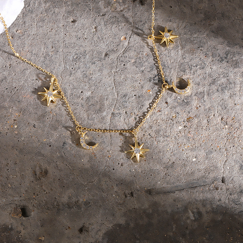 Necklace with Zirconia – wholesale silver necklaces