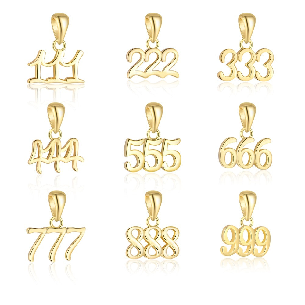 Number Pendant