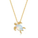 Necklace / synthetic opal