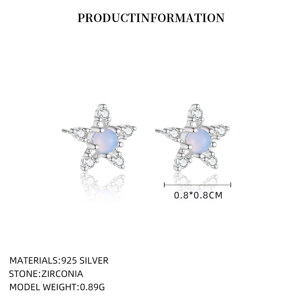 Opal Star Stud Earrings – stud earrings in bulk