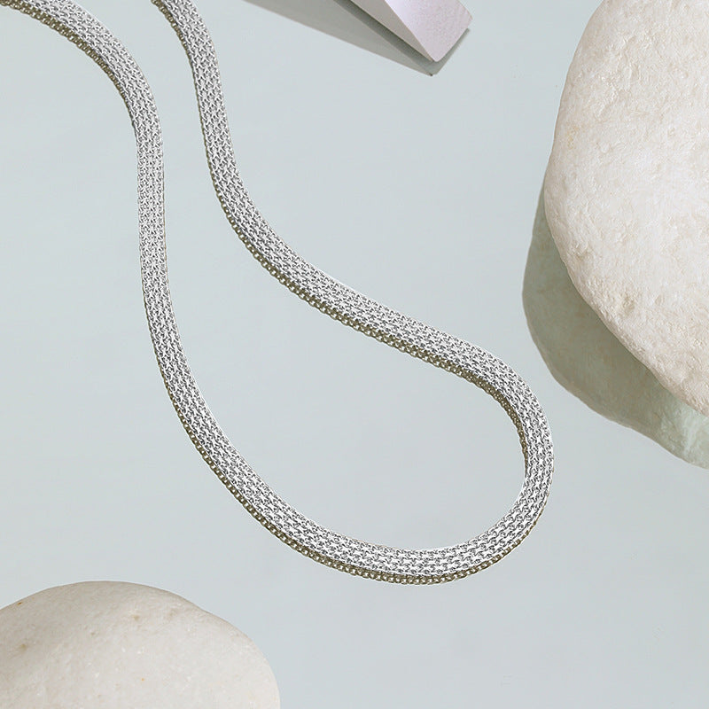 Openwork Necklace – wholesale silver necklaces