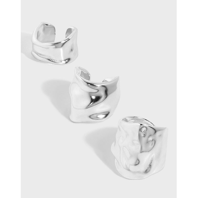 Organic Molten Ear Cuff