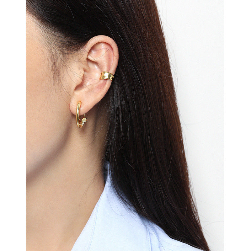 Organic Molten Ear Cuff – detail view 3