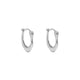 Rhodium Plated - small size