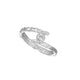 Rhodium Plated / 6#