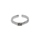 Rhodium Plated [greenstone] / Opening adjustable