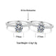 Silver-white / 0.5ct / open