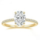 Gold-3 carat zircon / US size 3