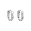 Oval Hoop Earrings 8/10/12mm – image 6