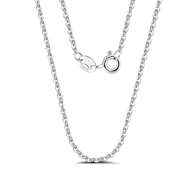 Oval Link Chain Necklace 1.2mm