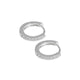 Rhodium Plated / #5mm