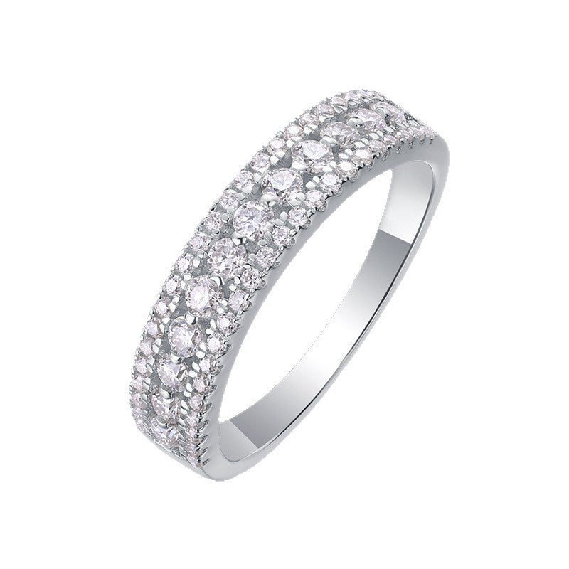 Pave Moissanite Ring YCR437