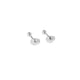 EF618 [Rhodium Plated] / 925 silver