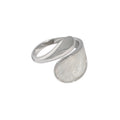 Pink Resin Teardrop Open Ring – image 5