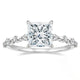 Rhodium Plated / US size 4