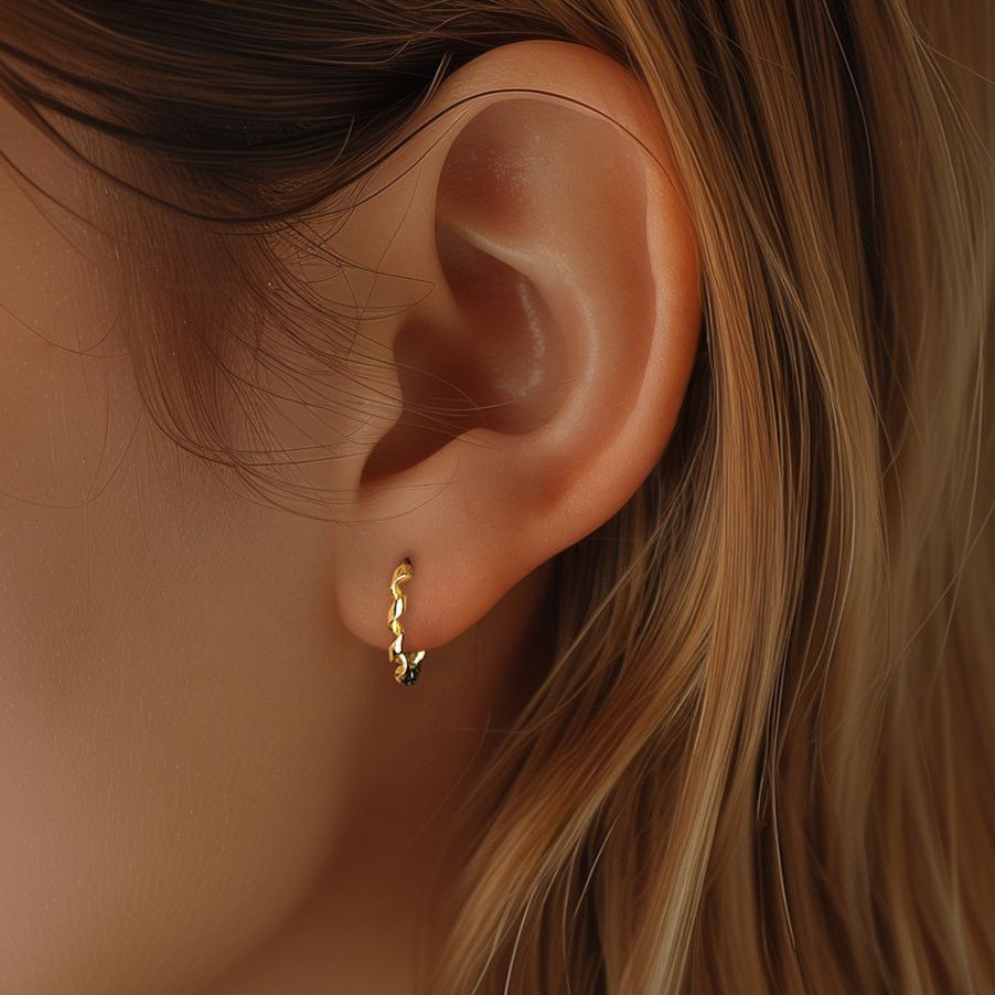 Round Hoop Earrings (A Pair) – earring hoops in bulk