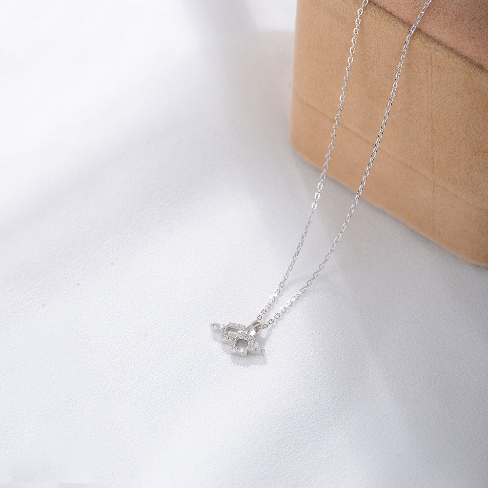 Zircon Inlaid Twelve Constellation Pendant Necklace – image 21