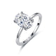 Rhodium Plated（5CT） / 5#