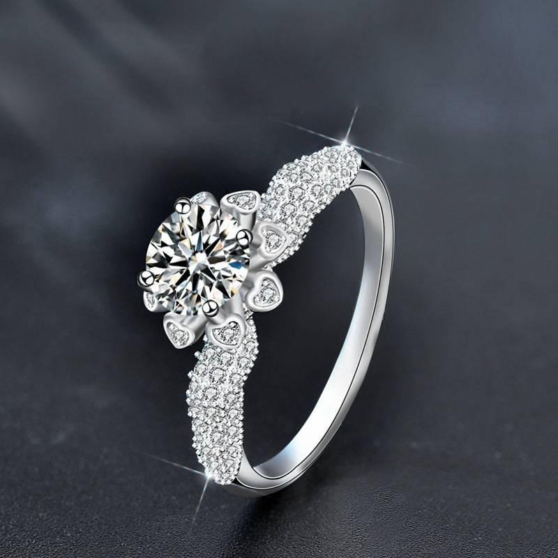 Bridal Bouquet Moissanite Ring – wholesale moissanite rings