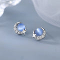 Cat Eye Stone Earrings