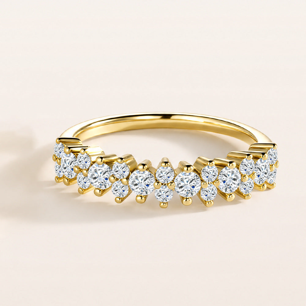 Marquise Solitaire Bridal Ring Set – image 7