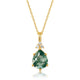 Green Moss Drop-Shaped