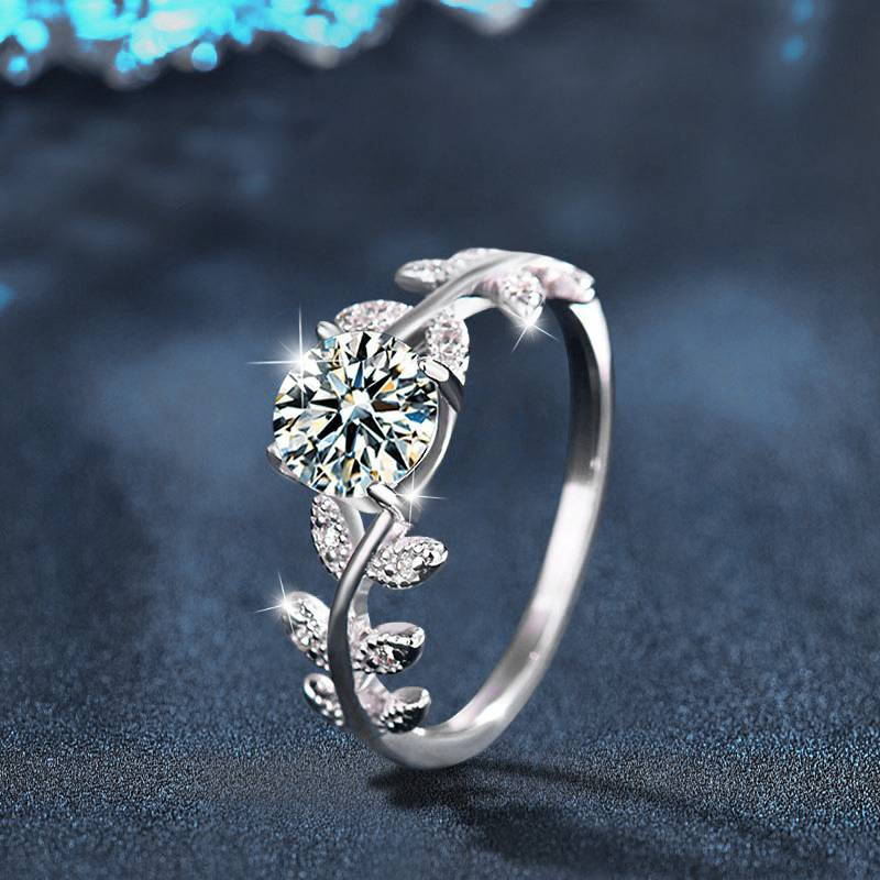 Laurel Goddess Moissanite Ring – wholesale moissanite rings