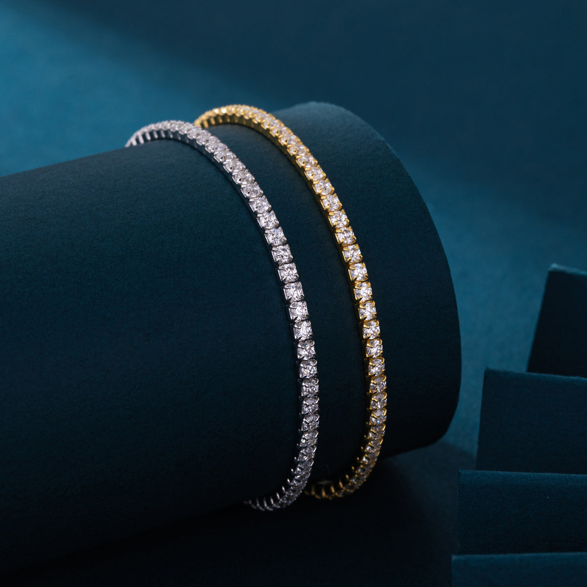 Micro-Pave Zircon Tennis Bracelet