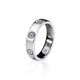 Silver / 0.7ct 5#