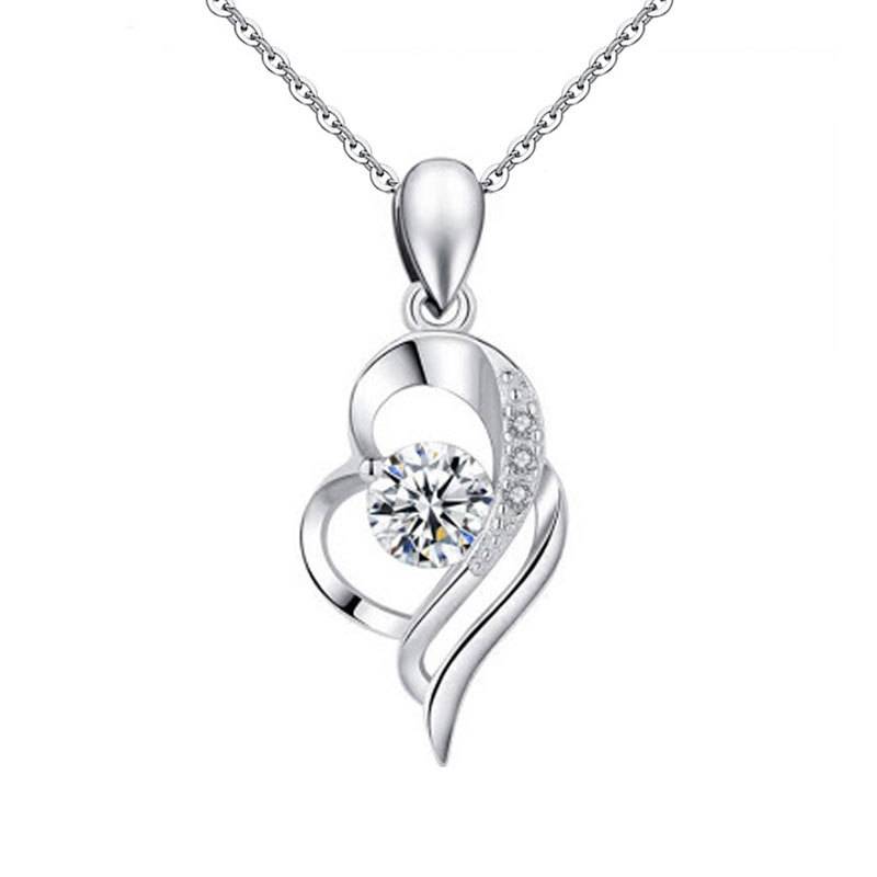 Moissanite Angel Wings Necklace – image 7