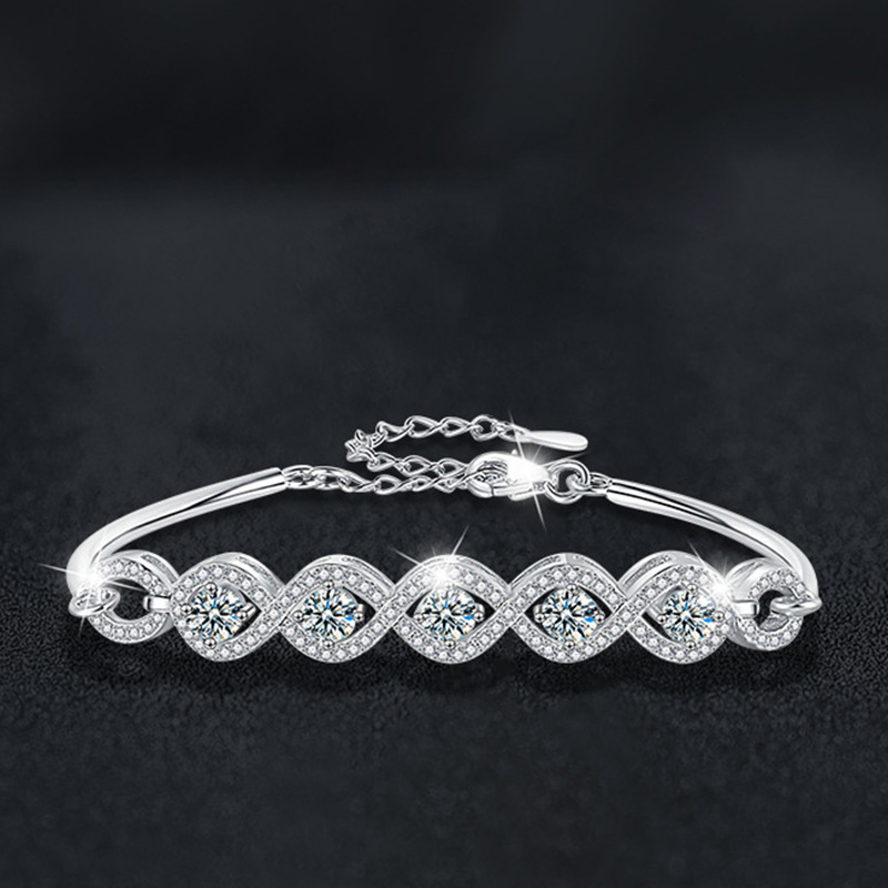 Moissanite Bracelet YCS059