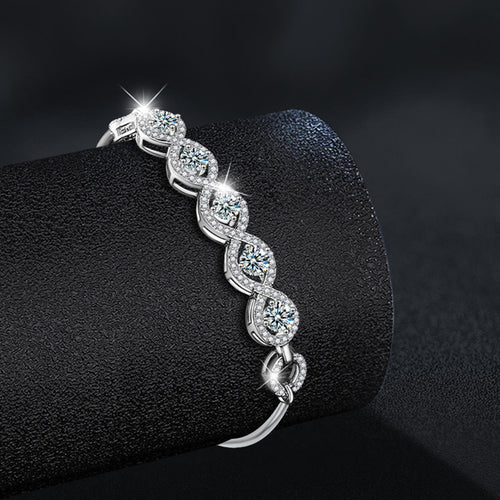 Moissanite Bracelet YCS059 – wholesale moissanite jewelry
