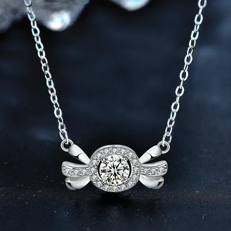 Moissanite Candy Pendant Necklace – moissanite wholesale
