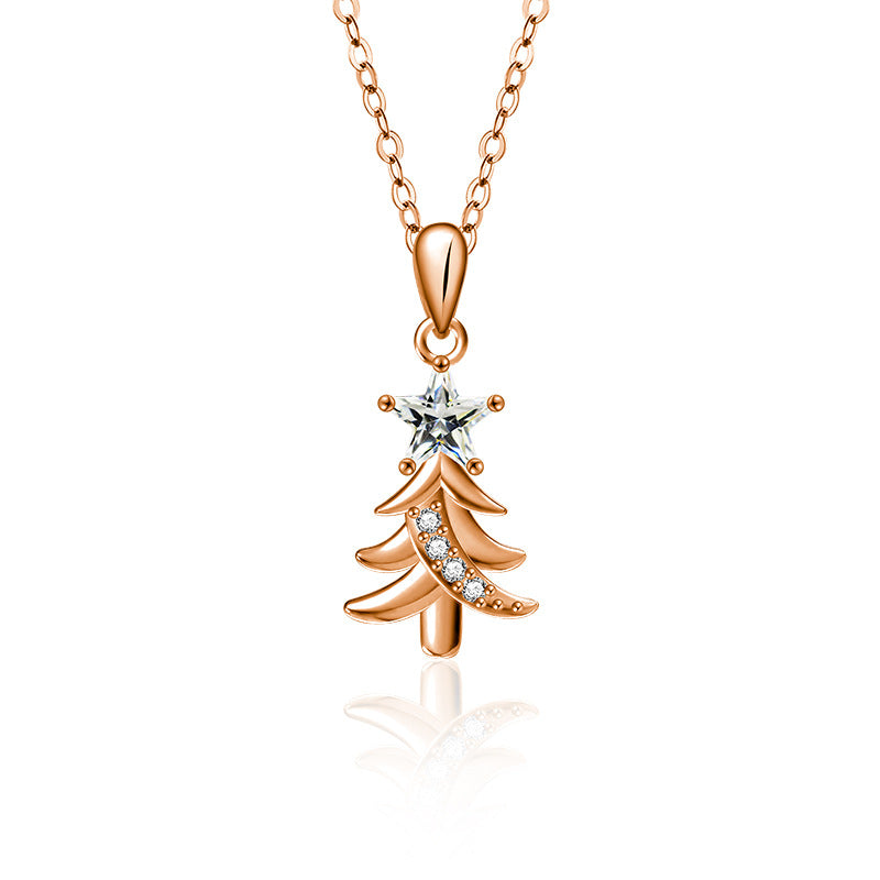 Moissanite Christmas Tree Necklace – image 6