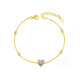 Golden / 1ct（Heart Shape 6.5mm）