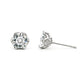 Silver / 6.5mm-(1ct*2)