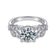Silver / 2ct 5#