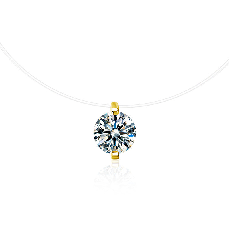 Mermaid Tears Moissanite Necklace – image 7