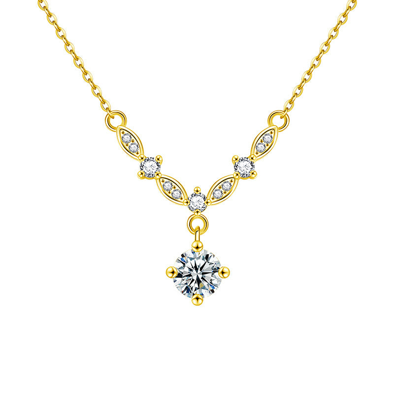 Moissanite Shining Star River Necklace – image 6