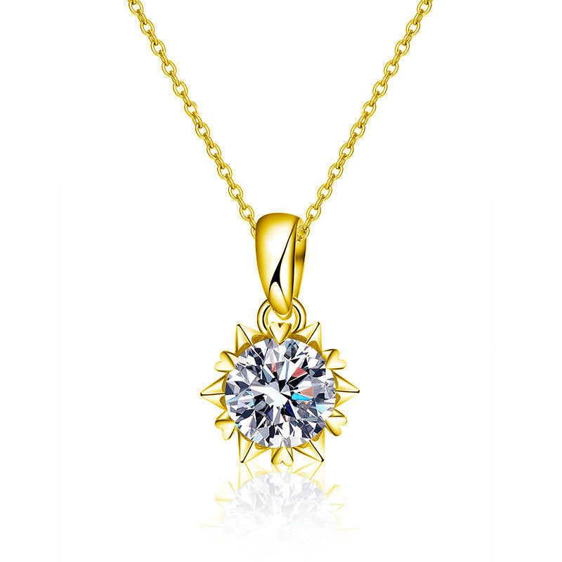 Moissanite Six-Point Star Necklace – image 6