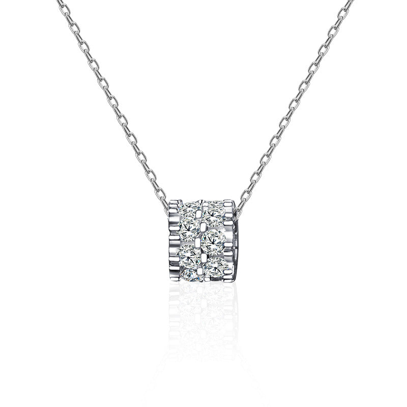 Moissanite Small Waist Pendant Necklace