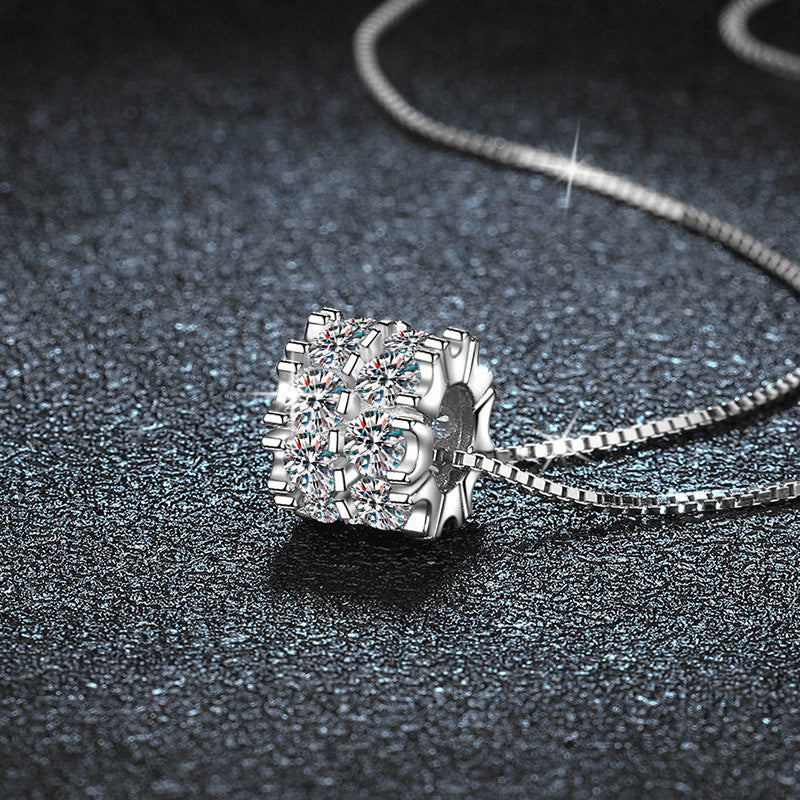 Moissanite Small Waist Pendant Necklace – image 4