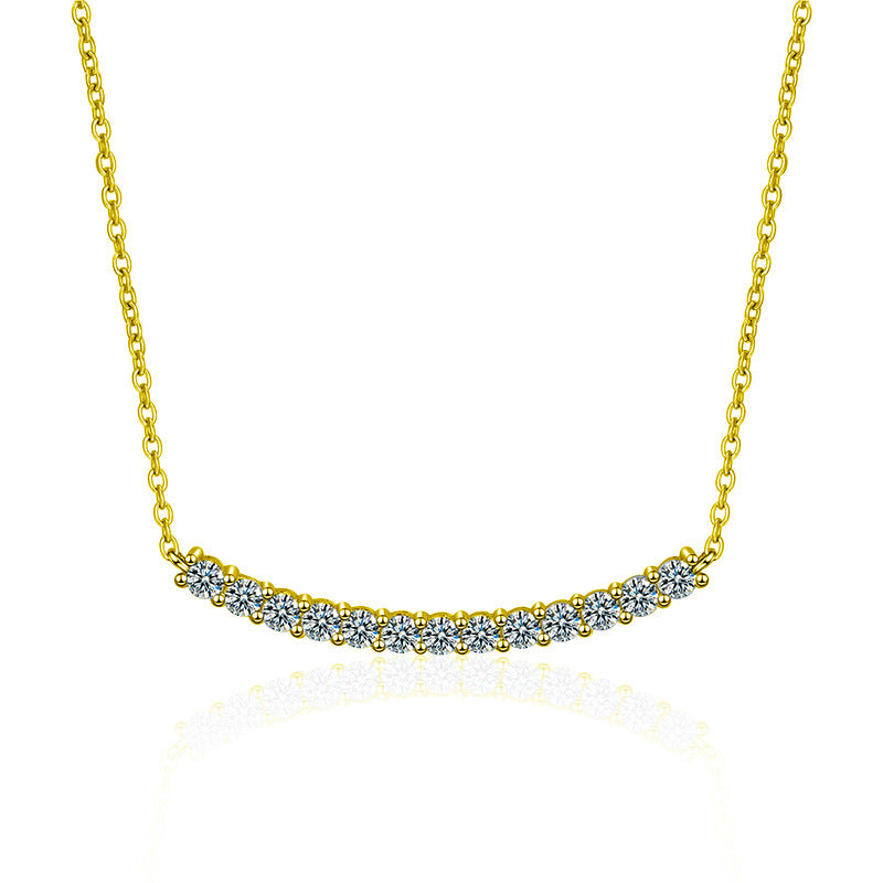 Smile Moissanite Necklace – image 6