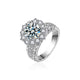 Silver / 2ct 6#