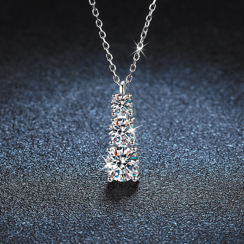 Moissanite Three Lifetimes Necklace – wholesale moissanite jewelry