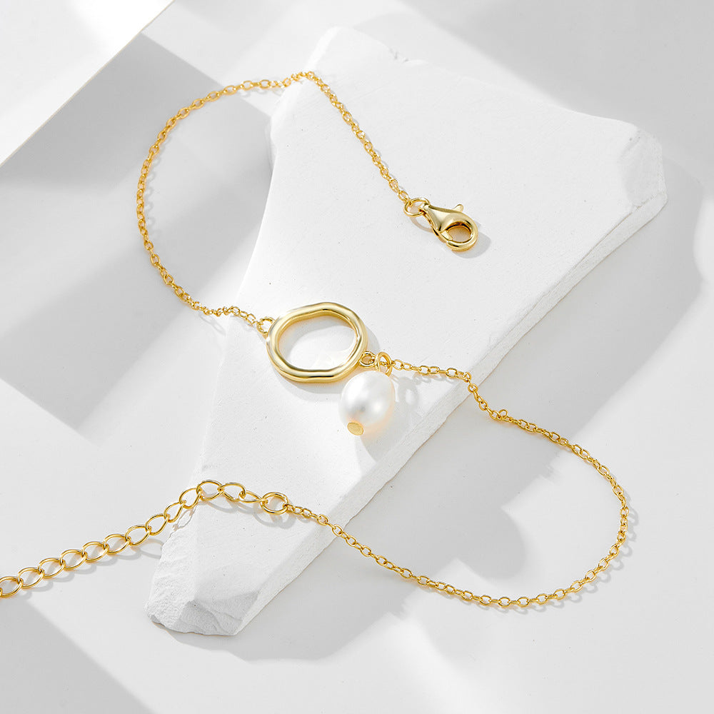 Natural Pearl Anklet – image 4