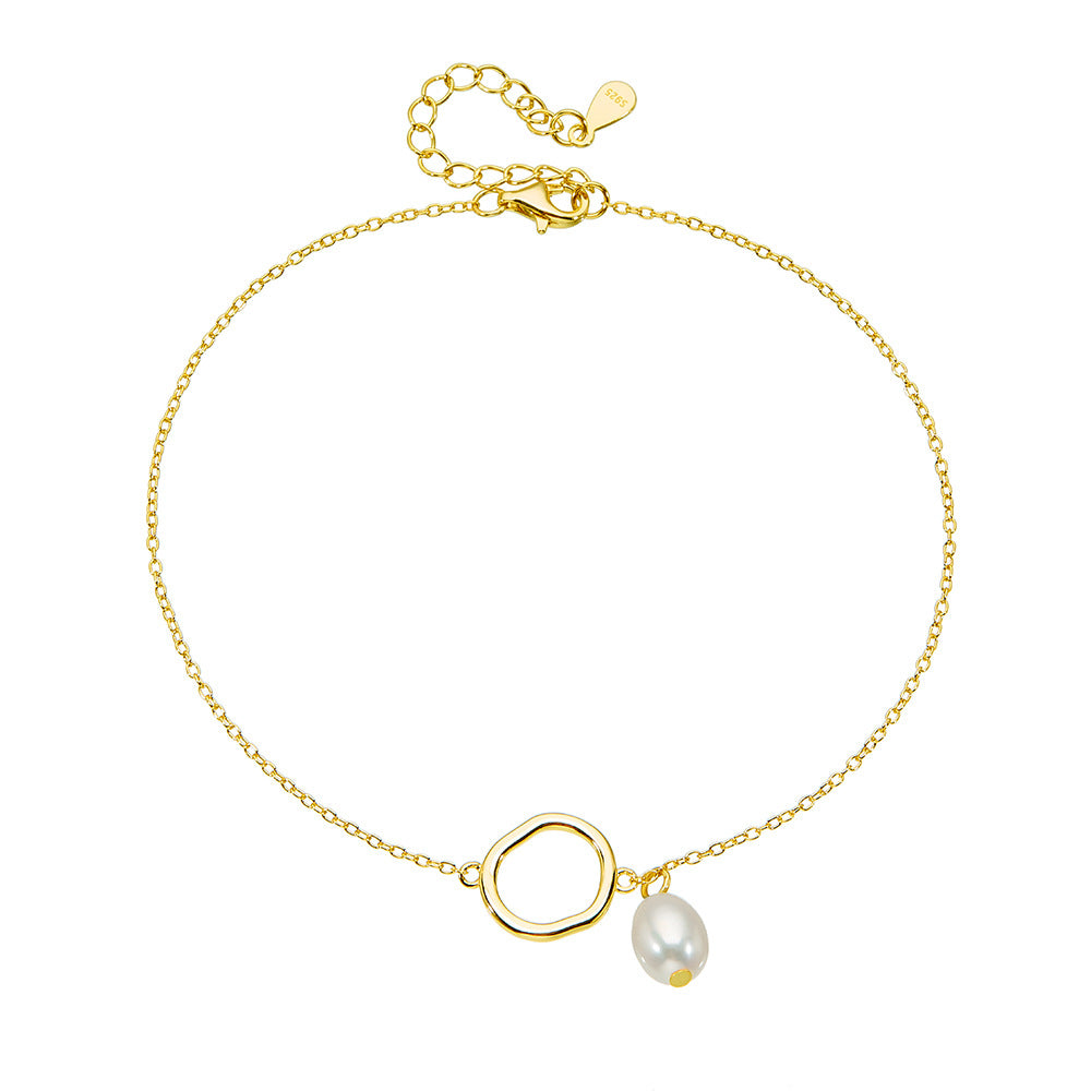 Natural Pearl Anklet – image 5