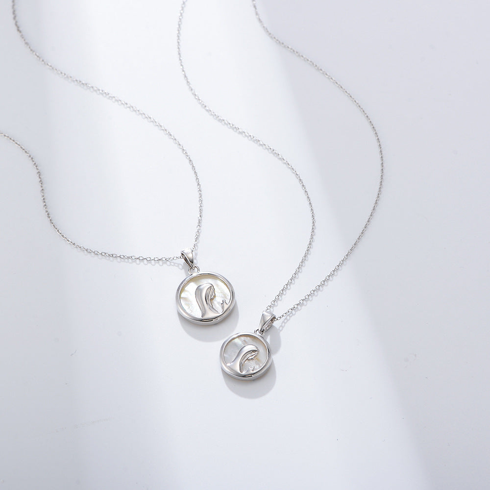 Natural White Shell Necklace